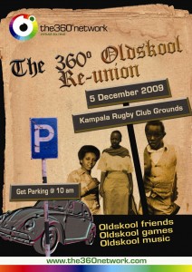 Walk with us down memory lane...be at the Oldskool reunion 5 December 2009, Kampala Rugby Club Grounds